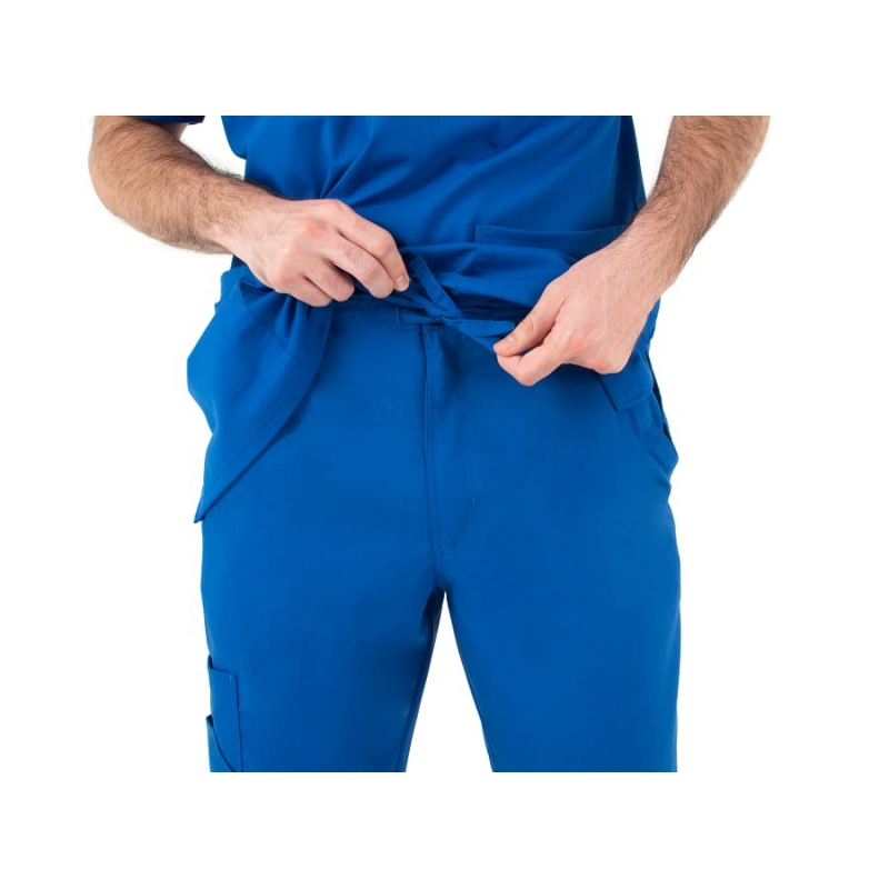 Pantalon Medical Homme Life Threads 2420 Bleu Royal