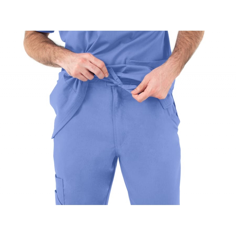 Pantalon Medical Homme Life Threads 2420 Bleu Ciel