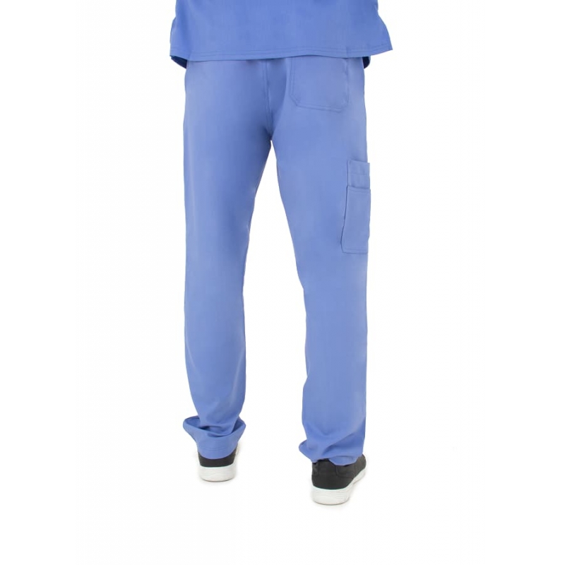 Pantalon Medical Homme Life Threads 2420 Bleu Ciel