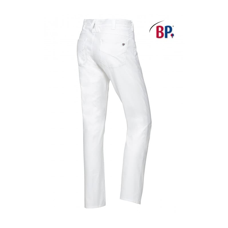 Pantalon Médical Slim Homme 1756 Blanc