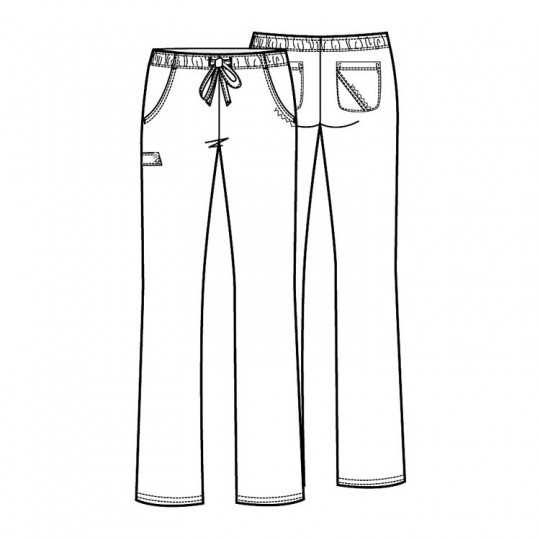Pantalon Medical Femme Cherokee Luxe Noir 1066