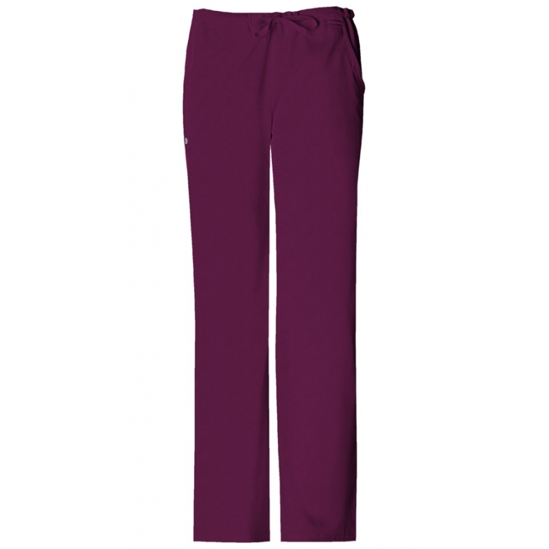 Pantalon Medical Femme Cherokee Luxe Bordeaux 1066
