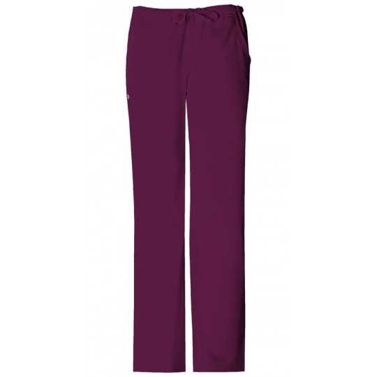 Pantalon Medical Femme Cherokee Luxe Bordeaux 1066