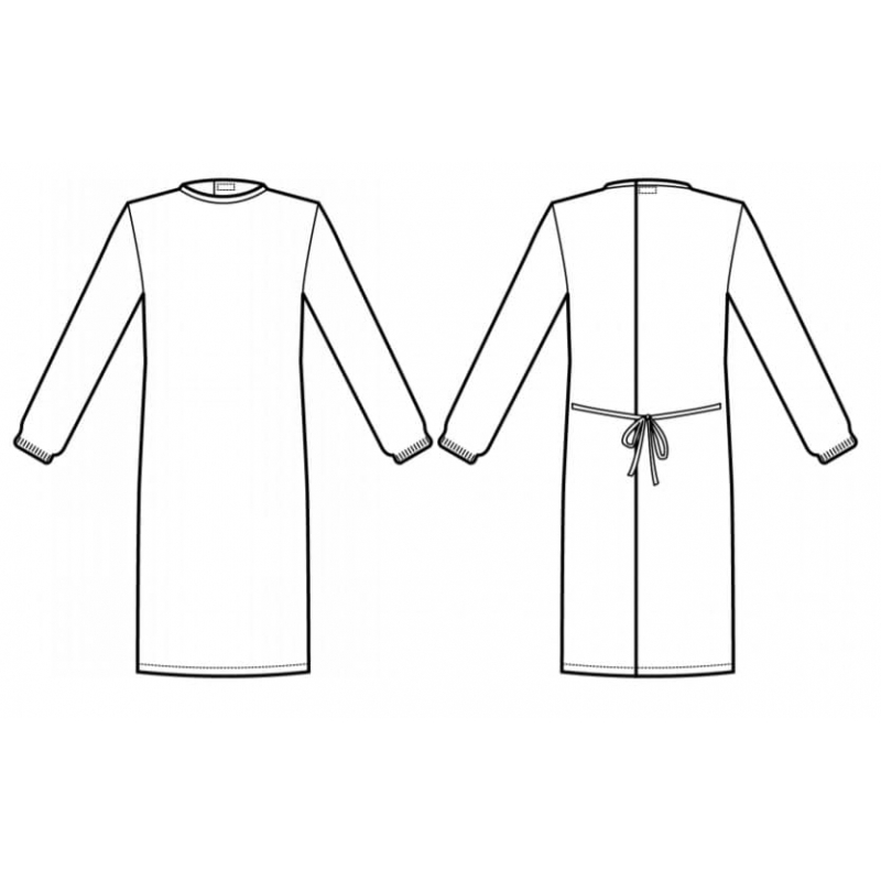 Surblouse Blanc lavable polycoton