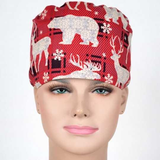 Calot Chirurgical Rouge Hiver au Canada