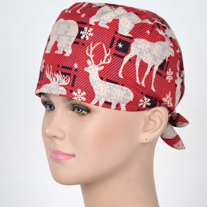 Calot Chirurgical Rouge Hiver au Canada