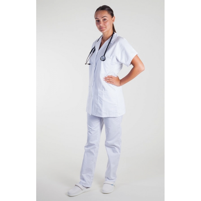 Blouse Blanche Femme Manue Blanc