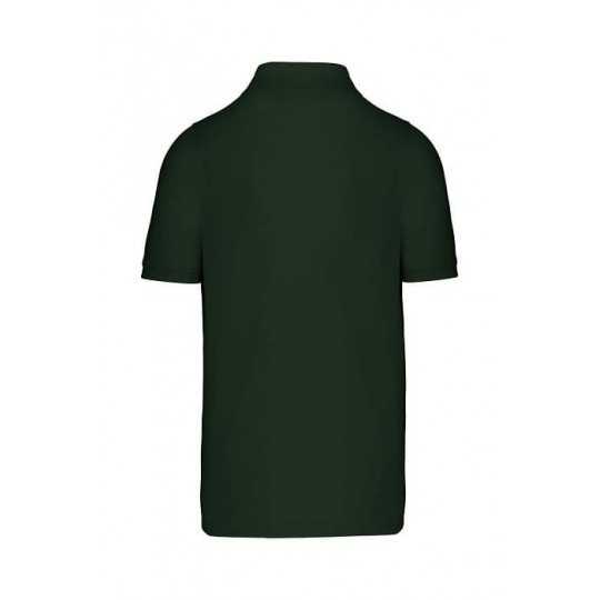 Polo Homme Manches Courtes 100% Coton Vert