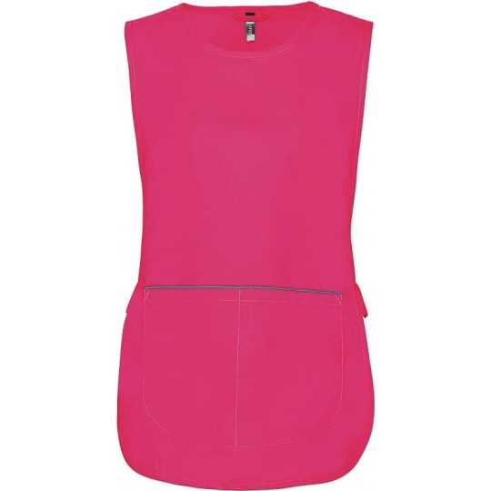 Tablier Chasuble de travail Femme K822 Fuchsia