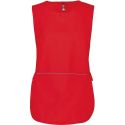 Tablier Chasuble de travail Femme K822 Rouge Tablier Chasuble de travail Femme K822 Rouge