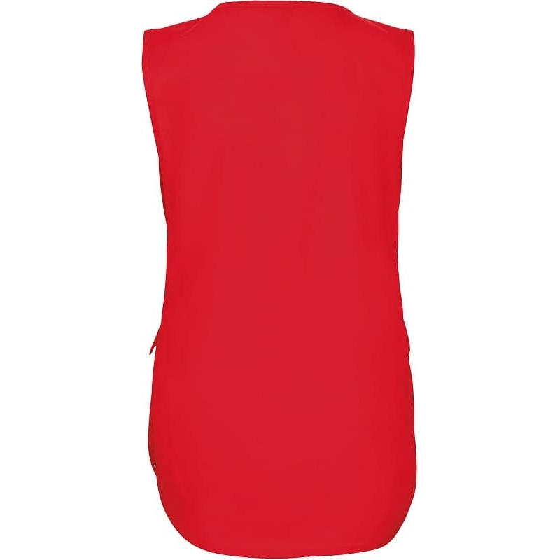 Tablier Chasuble de travail Femme K822 Rouge