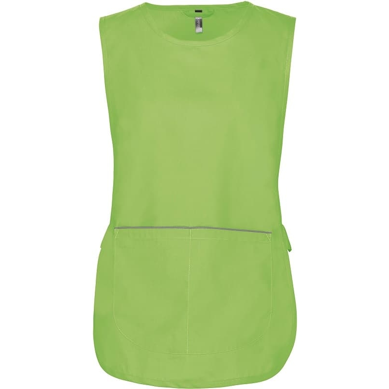 Tablier Chasuble de travail Femme K822 Vert Anis