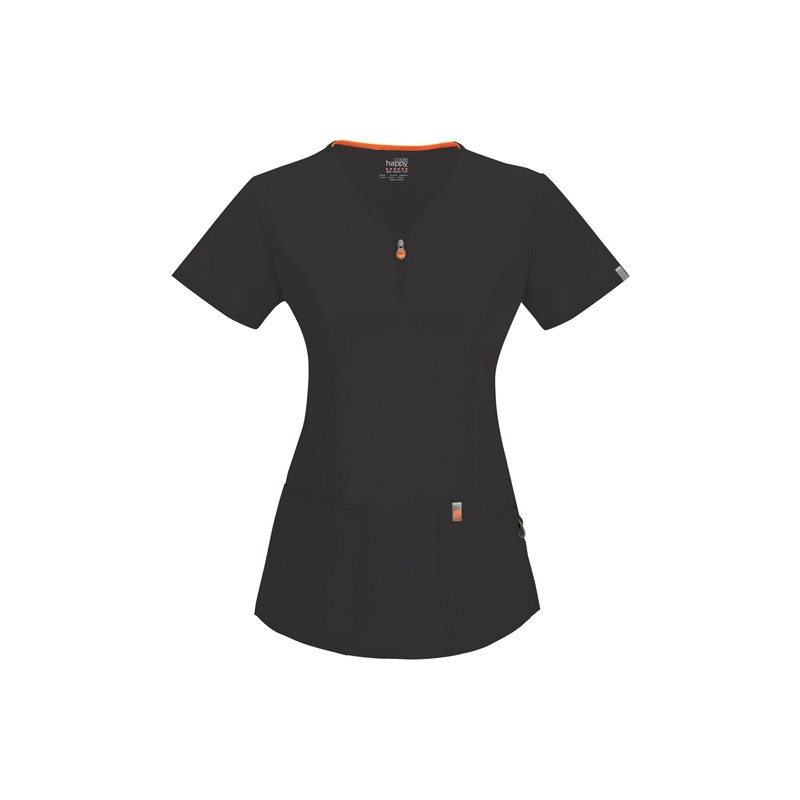 Tunique Medicale Femme Code Happy Noir 46600AB