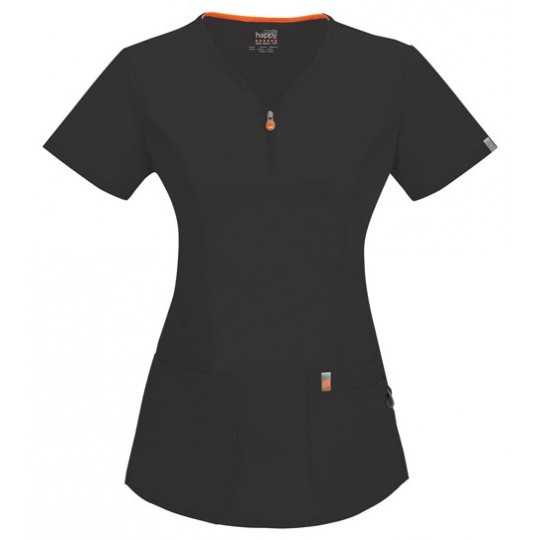 Tunique Medicale Femme Code Happy Noir 46600AB