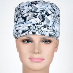 Calot Chirurgical imprimé Diamants