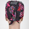 Calot Infirmière Gris Anthracite motif Coeur Confettis