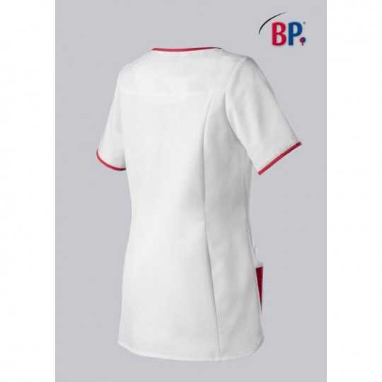 Tunique Medicale Femme 1700 Blanc Cassis