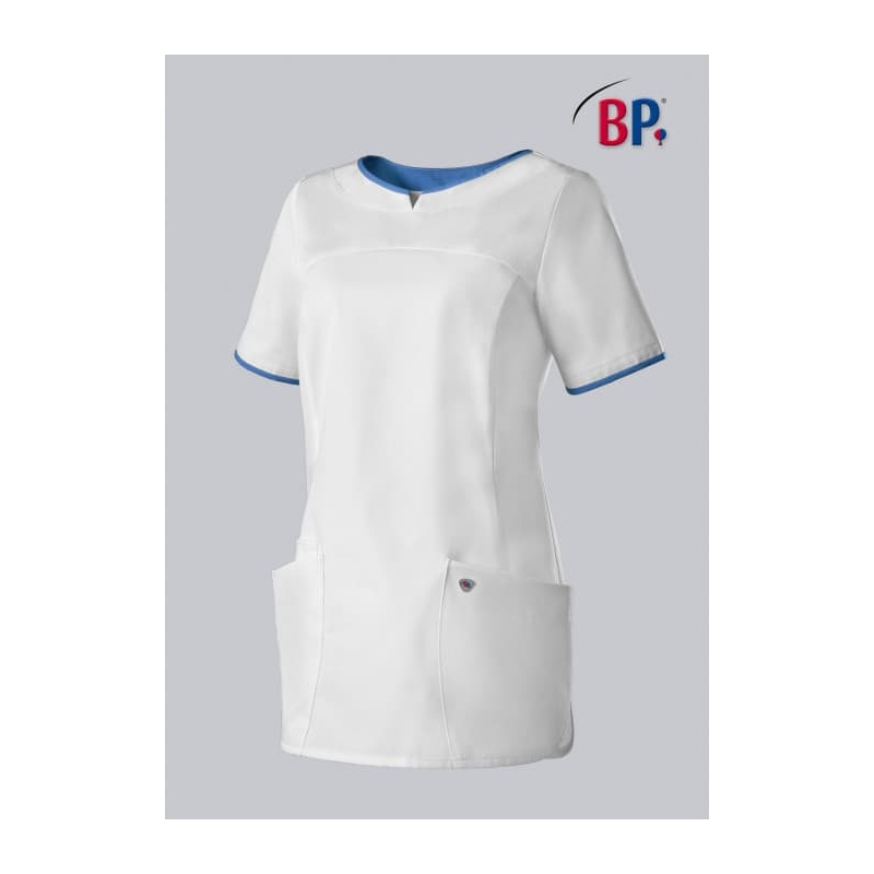 Tunique Medicale Femme 1700 Blanc Royal