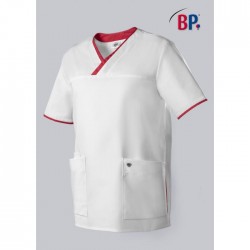 Tunique Medicale Unisexe 1701 Blanc Cassis