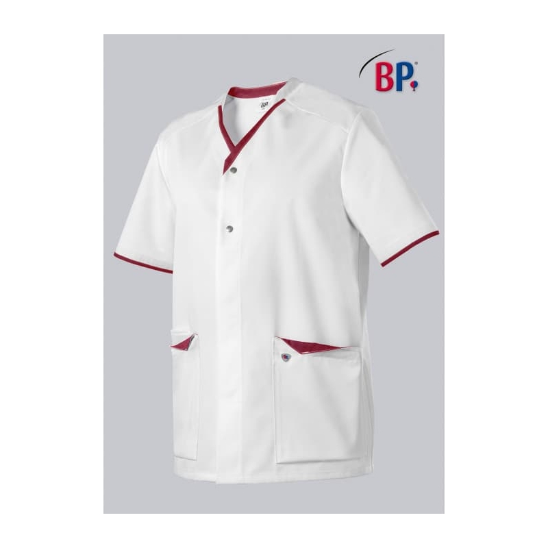 Blouse Medicale Unisexe 1703 Blanc Cassis