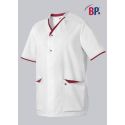 Blouse Medicale Unisexe 1703 Blanc Cassis Blouse Medicale Unisexe 1703 Blanc Cassis