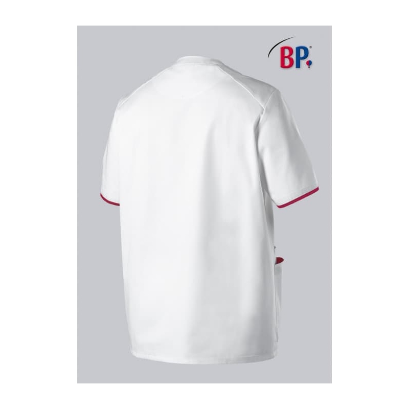 Blouse Medicale Unisexe 1703 Blanc Cassis