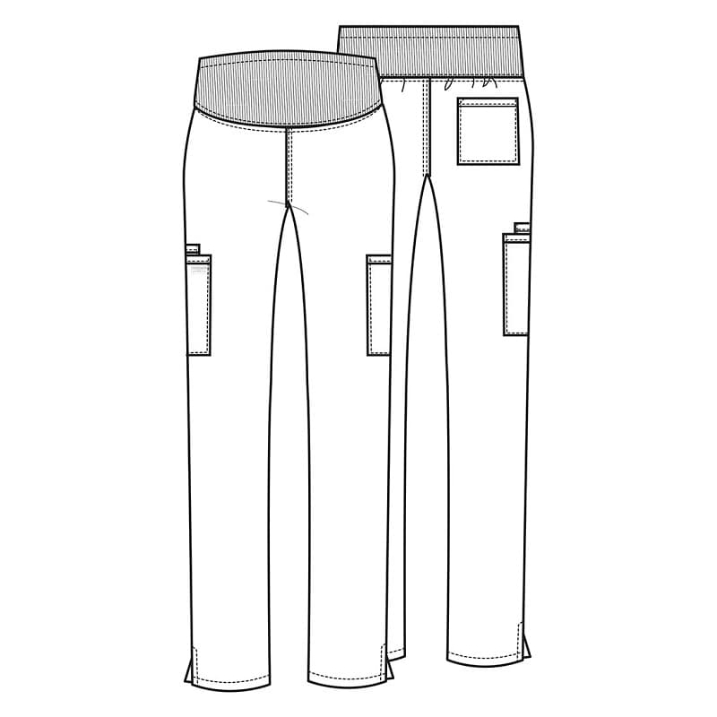 Pantalon Medical Femme Enceinte WW220 Noir Cherokee
