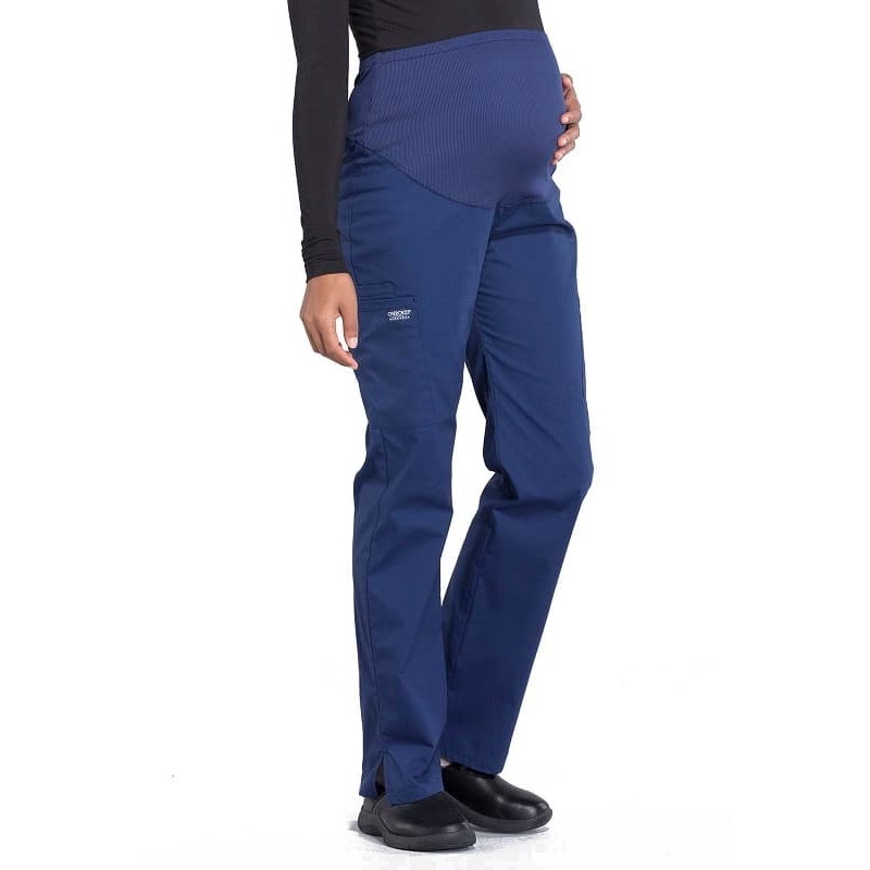 Pantalon Medical Femme Enceinte WW220 Bleu Marine Cherokee