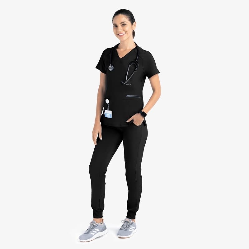 Tunique Medicale Femme Life Threads 1514 Noir