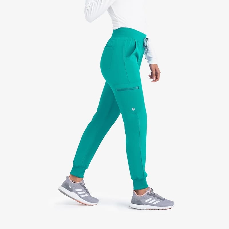 Pantalon Medical Femme Life Threads 1529 Bleu Lagon