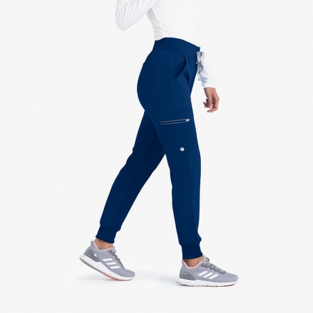Pantalon Medical Femme Life Threads 1529 Bleu Marine