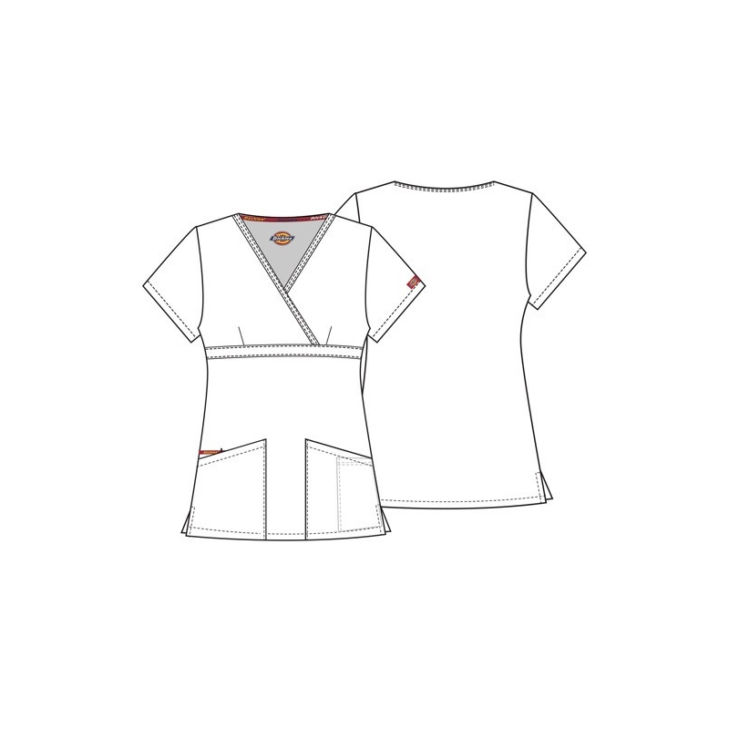 Tunique Femme Blanc Dickies 85806