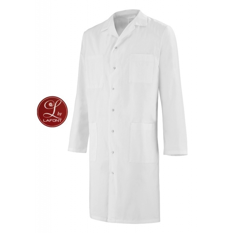 Blouse Blanche Medicale Homme Lafont Axel