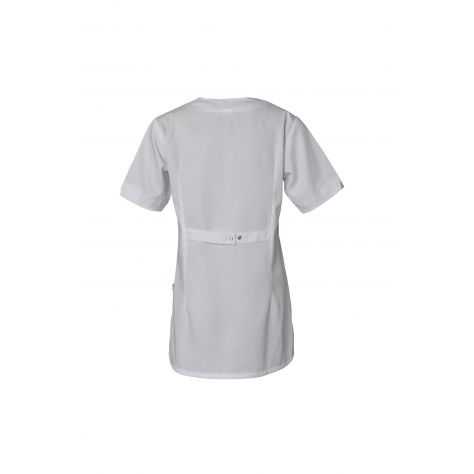 Blouse Medicale LILA Manches Courtes Blanc