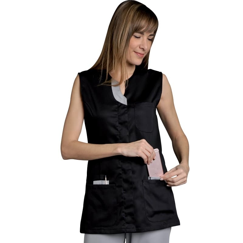 Blouse Medicale Femme LILA Sans Manches 