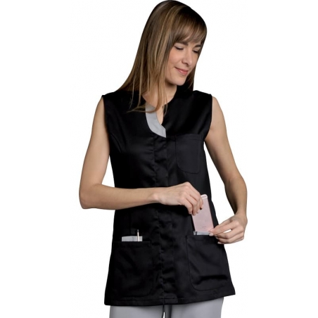 Blouse Medicale Femme LILA Sans Manches 