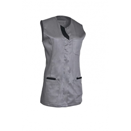 Blouse Medicale Femme LILA Sans Manches 