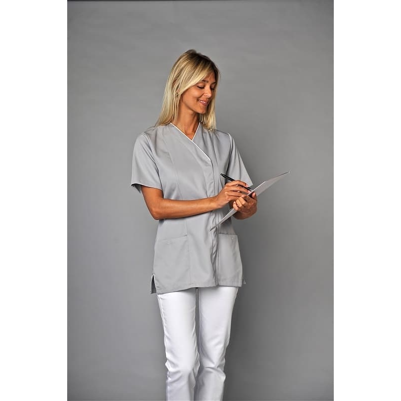 Blouse Medicale Femme Lucy Manches Courtes SNV