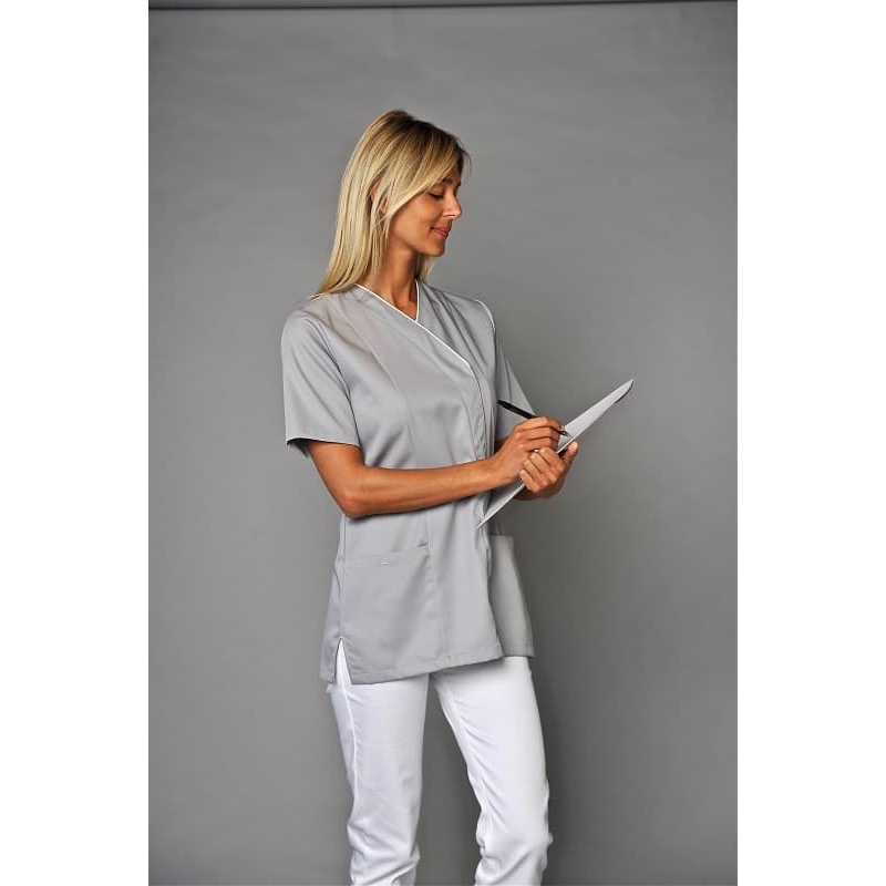 Blouse Medicale Femme Lucy Manches Courtes SNV