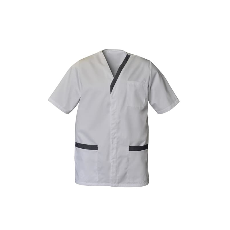 Blouse Medicale Homme Liam Blanc Jean SNV