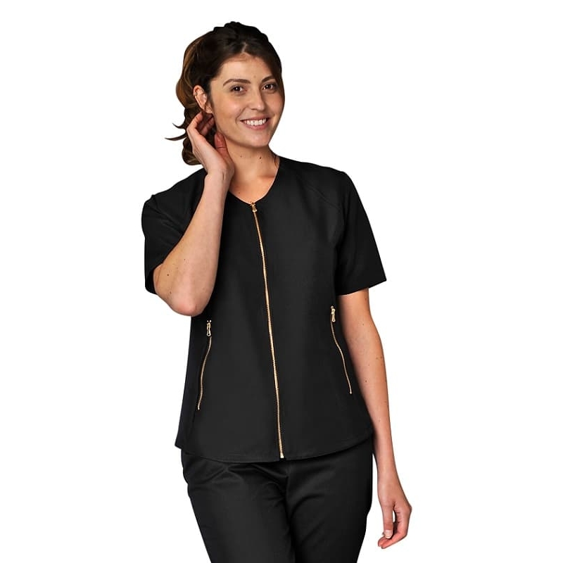 Blouse Medicale Femme Zelie Noir SNV