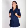 Blouse Medicale Femme à Pressions Viviane Bleu Marine