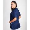Blouse Medicale Femme à Pressions Viviane Bleu Marine