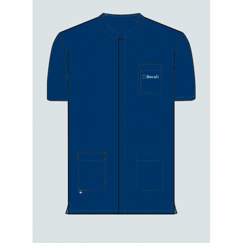 Blouse Médicale Homme DOCALI Bleu Marine