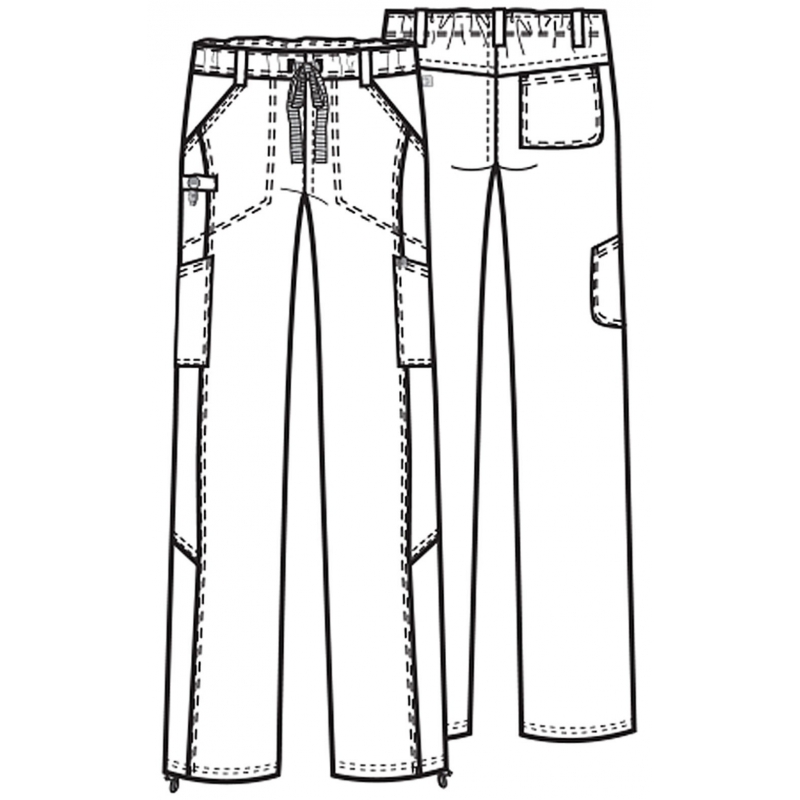 Pantalon Medical Femme Anti taches Blanc