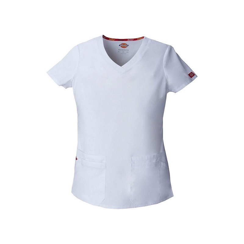 Tunique Medicale Dickies Femme Blanc 85906