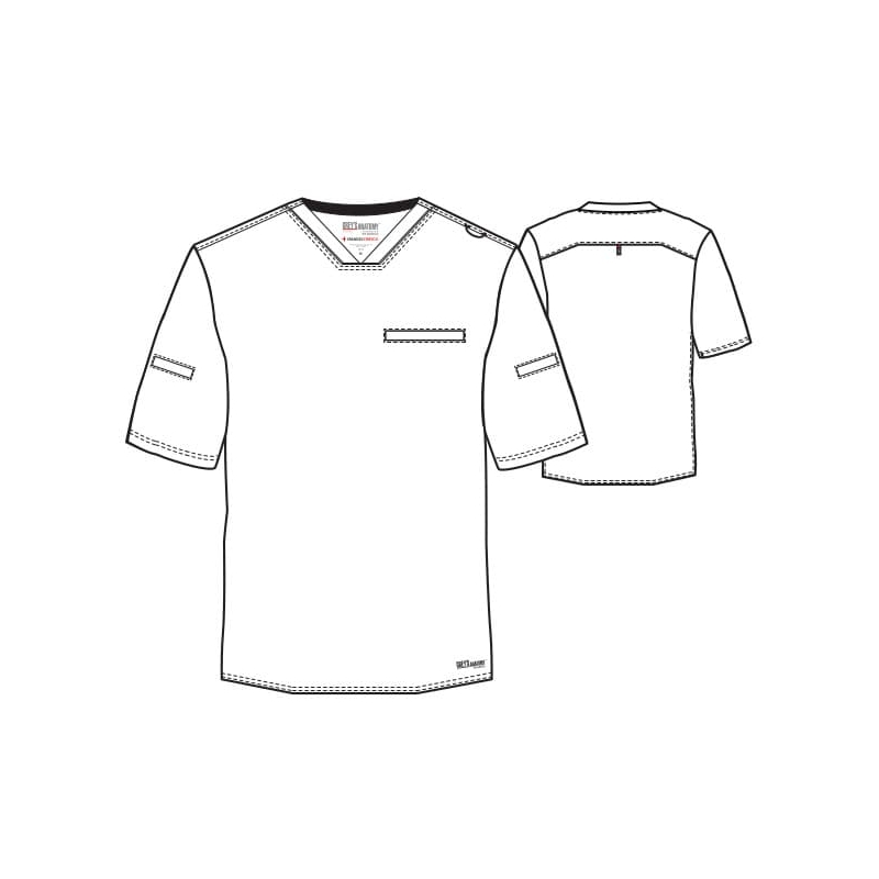 Tunique Médicale Homme Grey's Anatomy GRST009