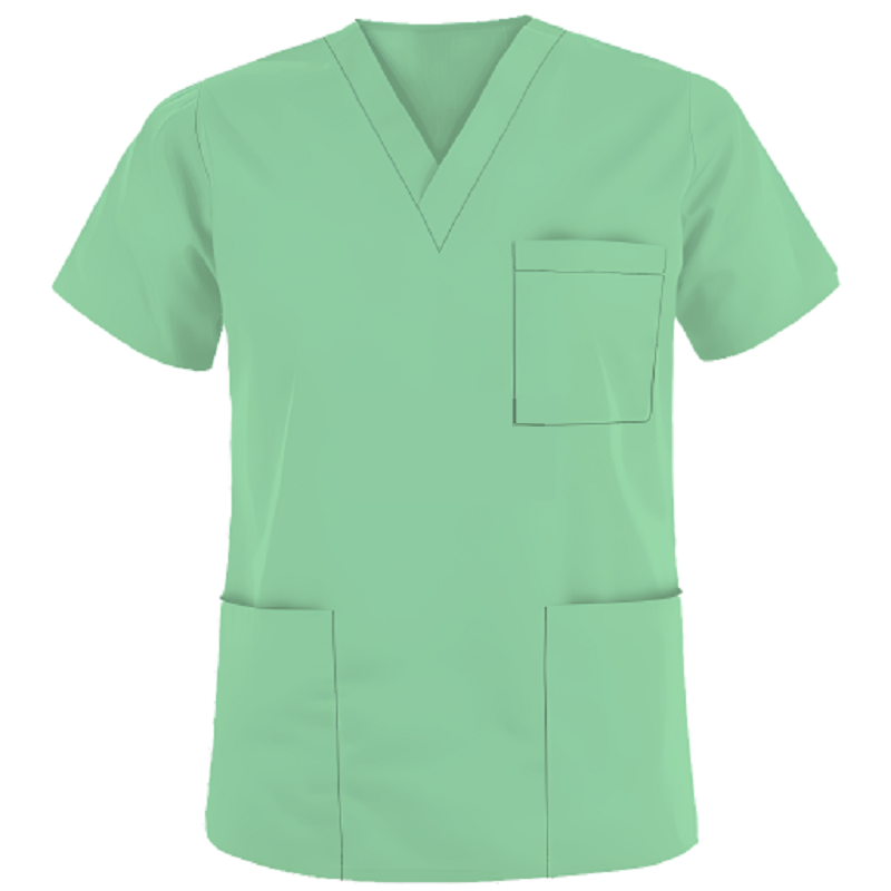 Tunique (blouse) Promod En Coton Vert D'eau - Taille M/L - Occasion Très Bon état
